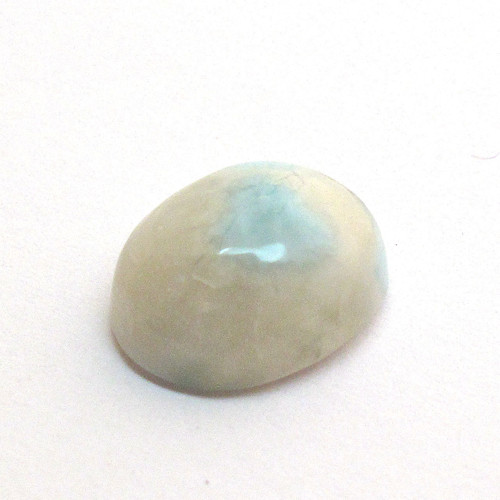 Kabošon larimar ovál 12,1mm — foto 2