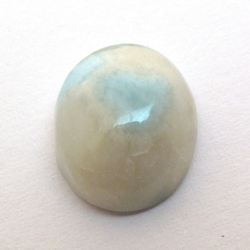 Kabošon larimar ovál 12,1mm — foto 3