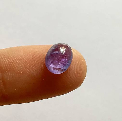 Tanzanit kabošon ovál (TA005, 2,35 ct.) — foto 4