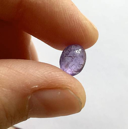 Tanzanit kabošon ovál (TA005, 2,35 ct.) — foto 5
