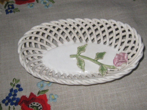 Porcelánová miska s růží — foto 6