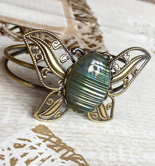 Náramek s labradoritem /2049 — foto 3