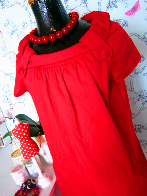 Šaty retro red — foto 2