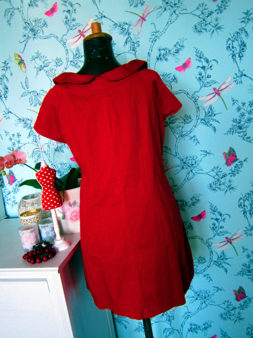 Šaty retro red — foto 4