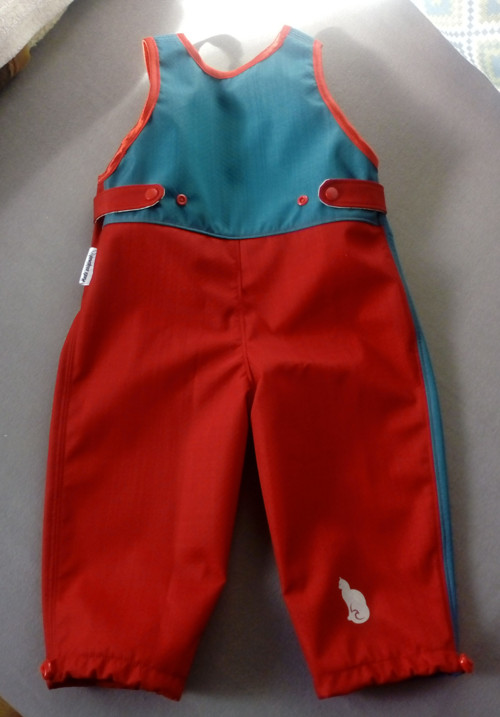 Rostoucí, jarní, softshell. lacláče - vel. 80 — foto 2