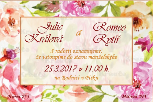 Svatební oznámení No.6 — foto 2
