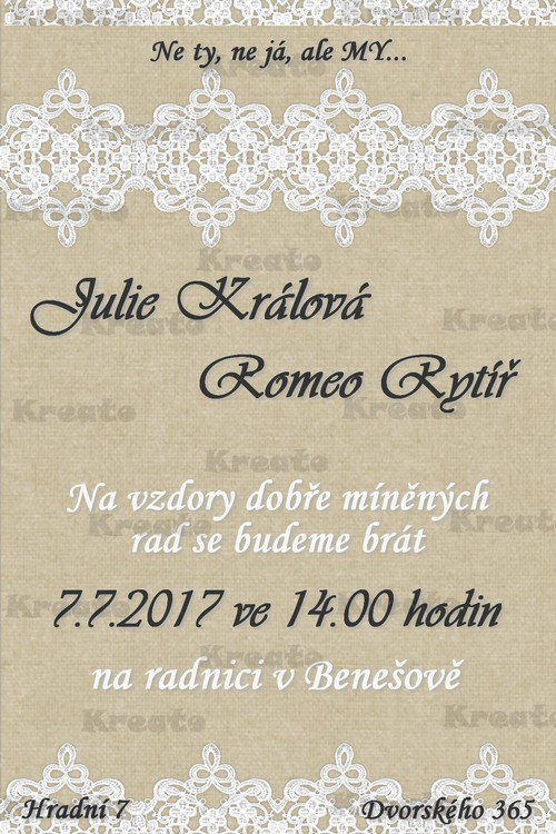 Svatební oznámení No.10 — foto 4