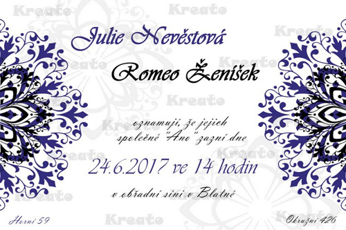 Svatební oznámení No.18 — foto 5