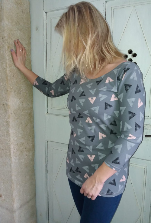 Dámské tričko " Triangle "vel. M — foto 3
