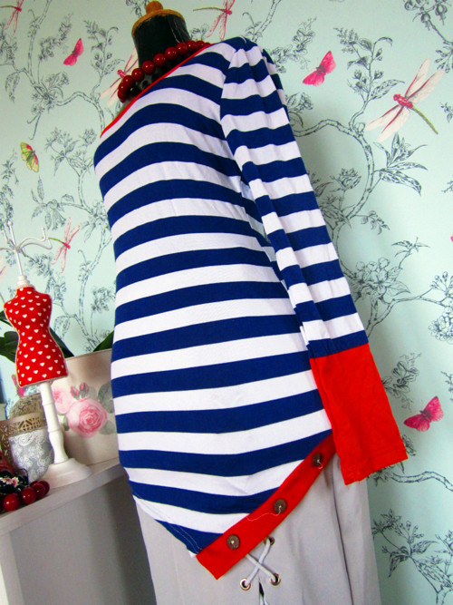 Triko originál asymetric sailor — foto 2