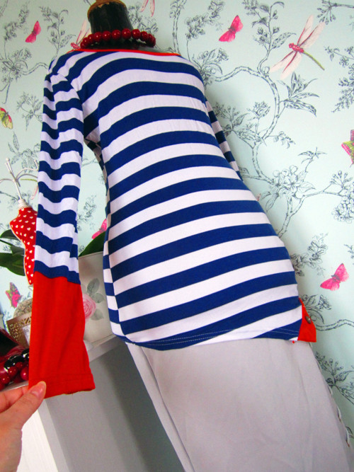 Triko originál asymetric sailor — foto 3