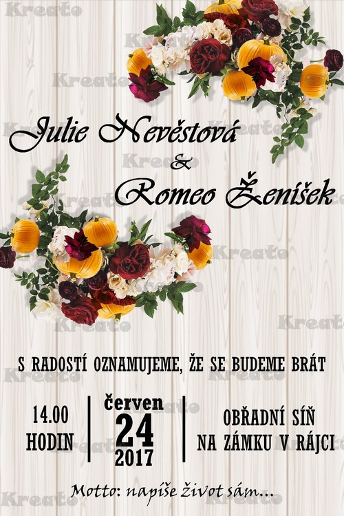 Svatební oznámení No.21 — foto 3