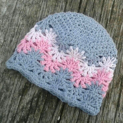 Kojenecká čepička - pro obvod 30-35 cm — foto 2