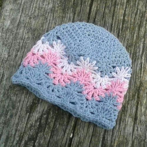 Kojenecká čepička - pro obvod 30-35 cm — foto 3