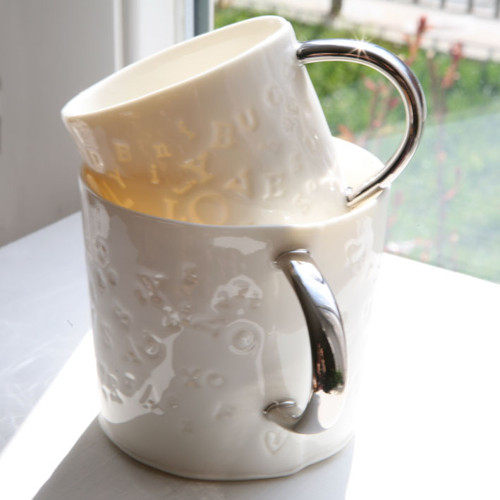 Prosvítavý s písmenky (porcelán) — foto 2