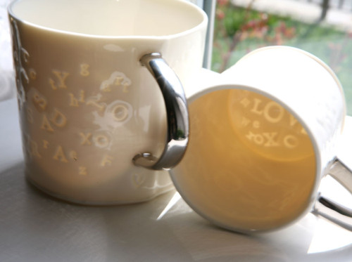 Prosvítavý s písmenky (porcelán) — foto 3