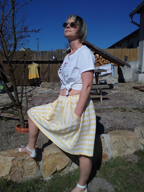 Sukně s viskozy — foto 5
