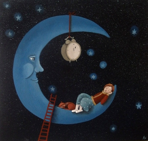 Měsíční kočky (26x25) — foto 2