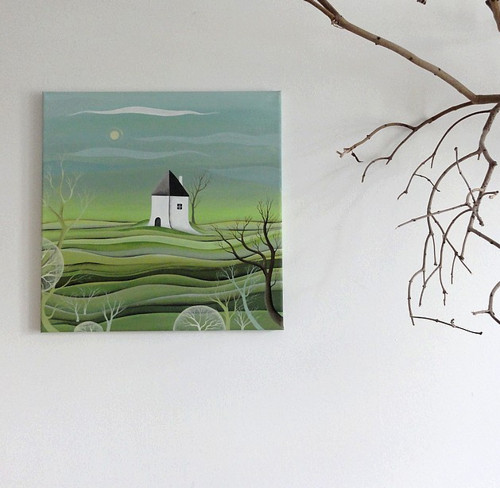 ,,Nesmělé jaro,,(40 x 40) — foto 4