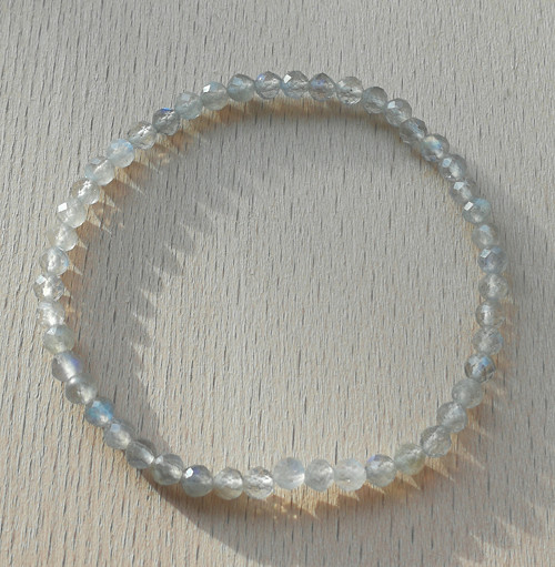 Náramek - broušený labradorit — foto 2
