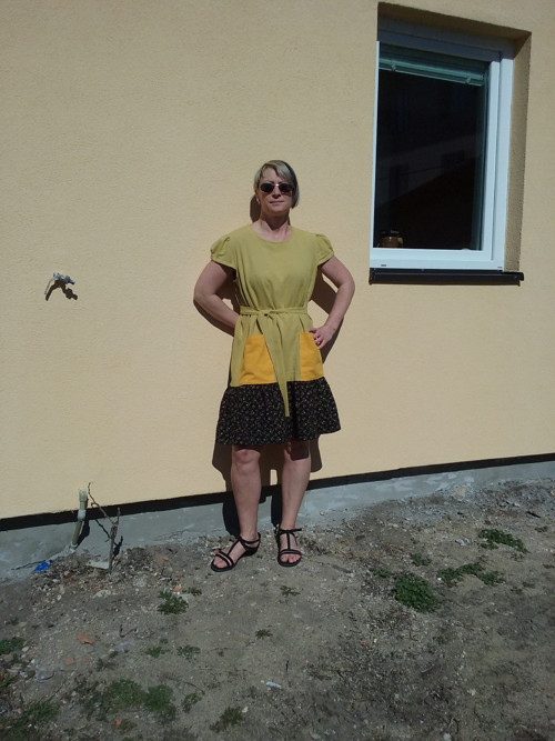 Šaty len — foto 4