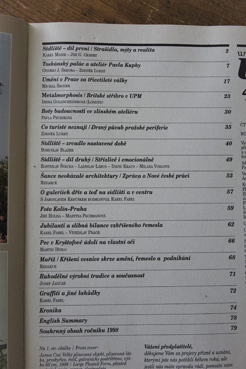 Umění a řemesla 4/1998 — foto 2