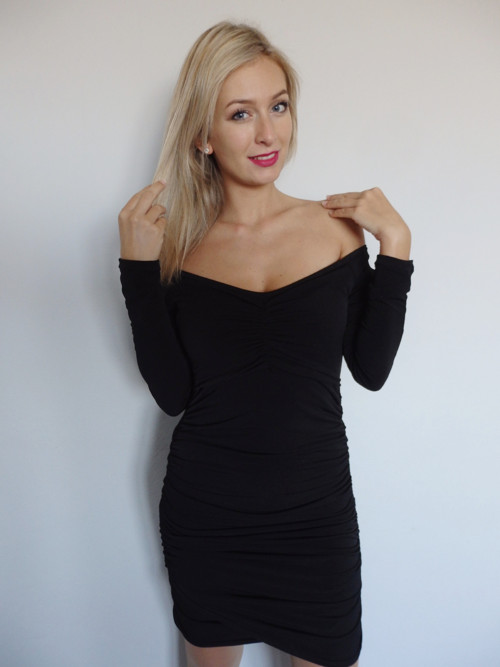Šatičky Julia-černá-velikost M sleva — foto 4