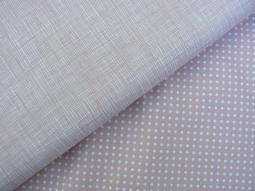 Růžový lněný efekt - 45 cm — foto 2