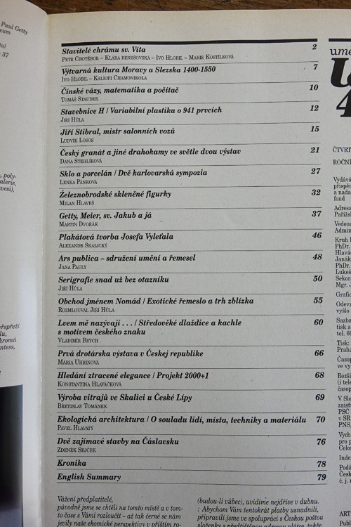 Umění a řemesla 4/1999 — foto 2