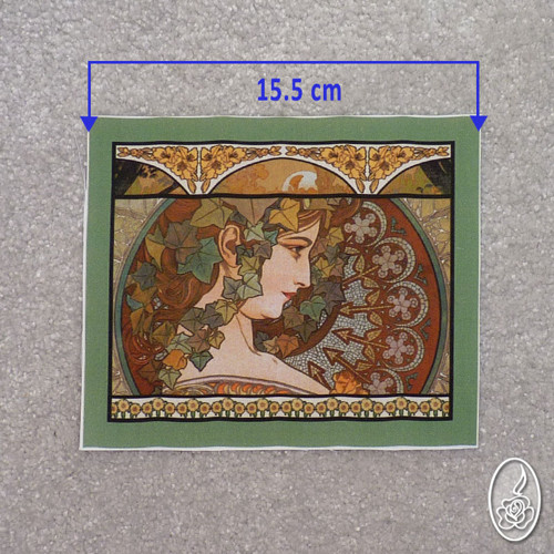 Látkový obrázek Alfons Mucha 10 — foto 2
