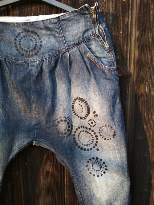 Buggy denim - mandala black — foto 3
