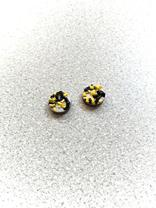 Sprinkled náušnice-pecky — foto 2