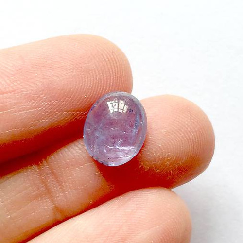 Tanzanit kabošon ovál (TA008, 3.35 ct.) — foto 6