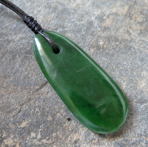 Amulet - Maorské Toki, nefritové — foto 2