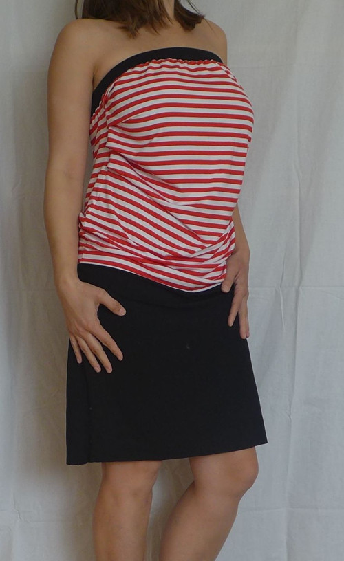Letní šaty Black and Red — foto 3
