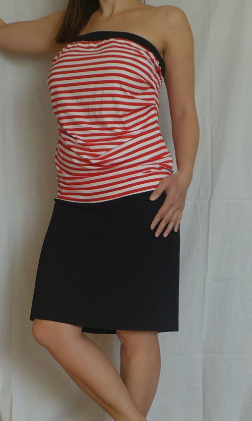 Letní šaty Black and Red — foto 4