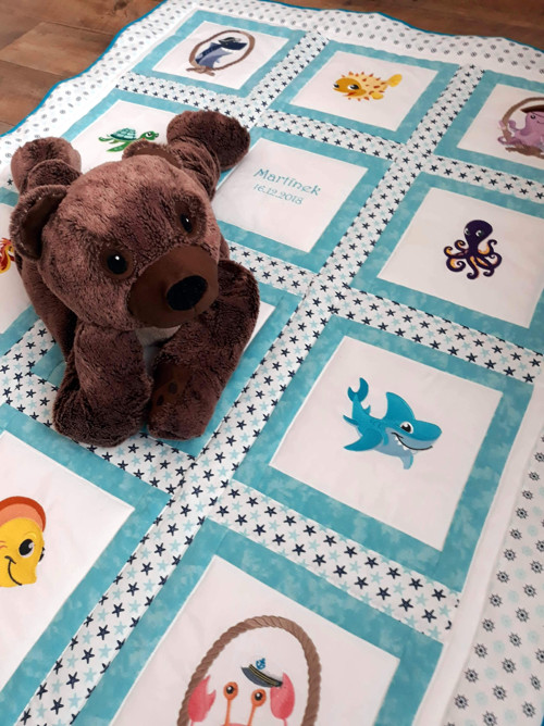 Námořnická hrací deka — foto 3