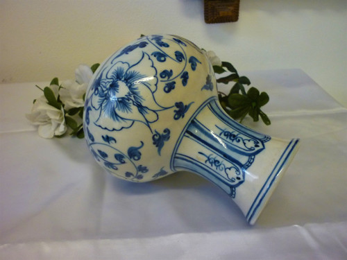 Velká porcelánová váza Gžel — foto 2