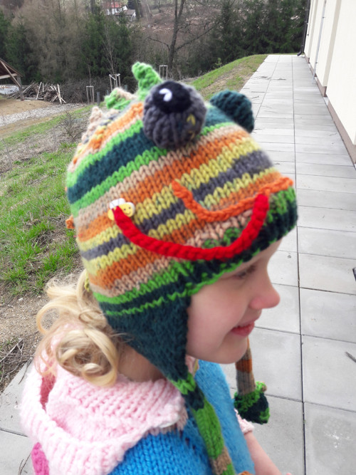 Ušanka Chameleon Zelený — foto 4
