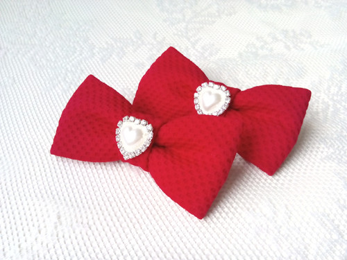 Romantic Pin Up shoe clips (red) — foto 2