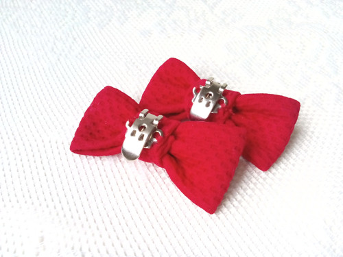Romantic Pin Up shoe clips (red) — foto 3