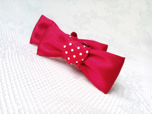 Mini romantic Pin Up shoe clips (red) — foto 2