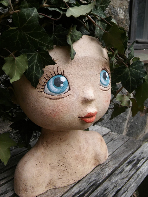 Hlavička květináč (na objednávku) — foto 2