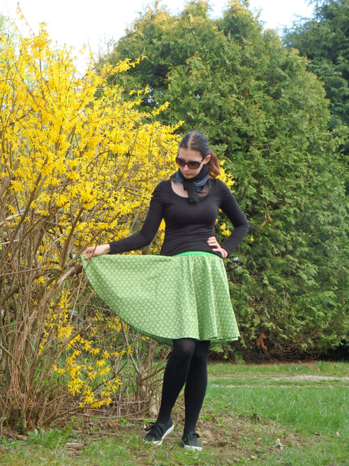 Opravdická kolová, jarní zeleň — foto 2