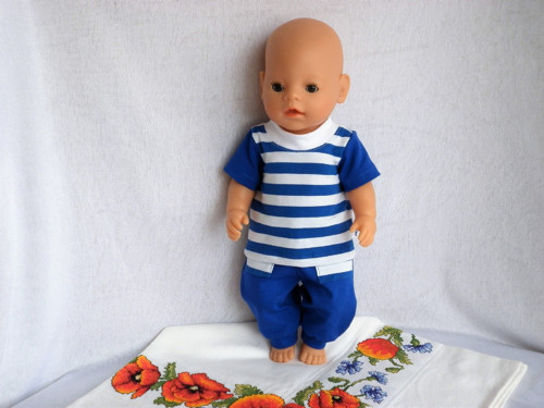 Tepláky a tričko - Baby Born - kluk — foto 2