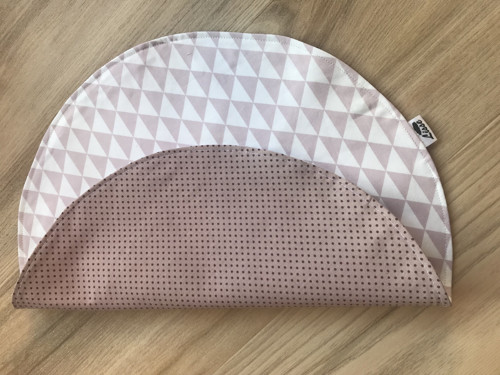Prostírka kulatá nordic bordó — foto 2