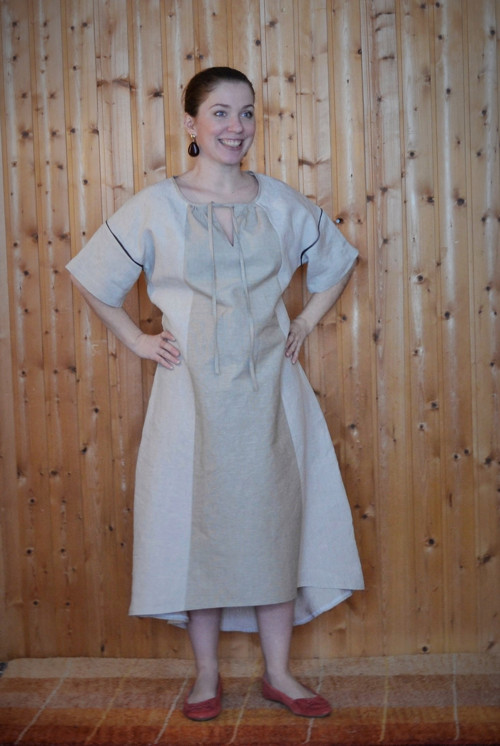 Lněné šaty (M/L) — foto 3