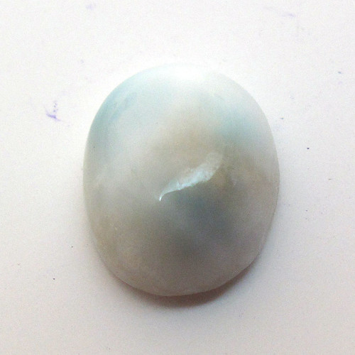 Kabošon larimar ovál 10,9mm — foto 3