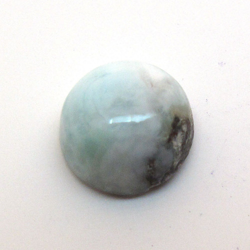 Kabošon larimar kruh 8,9mm — foto 3