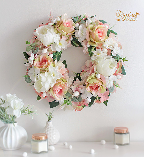 Svěží jarní věnec — foto 2